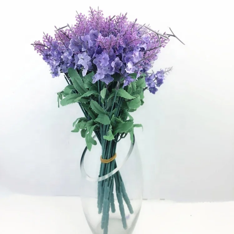 wholesale lavender artificial flower cheaper lavender for home decoration