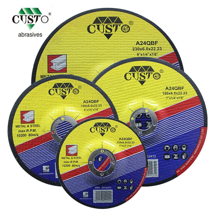 Angle norton centerless cutting grinding wheels and disc for metal and stone