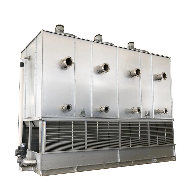 Промышленный счетчик потока воды Испарительный конденсатор охлаждения