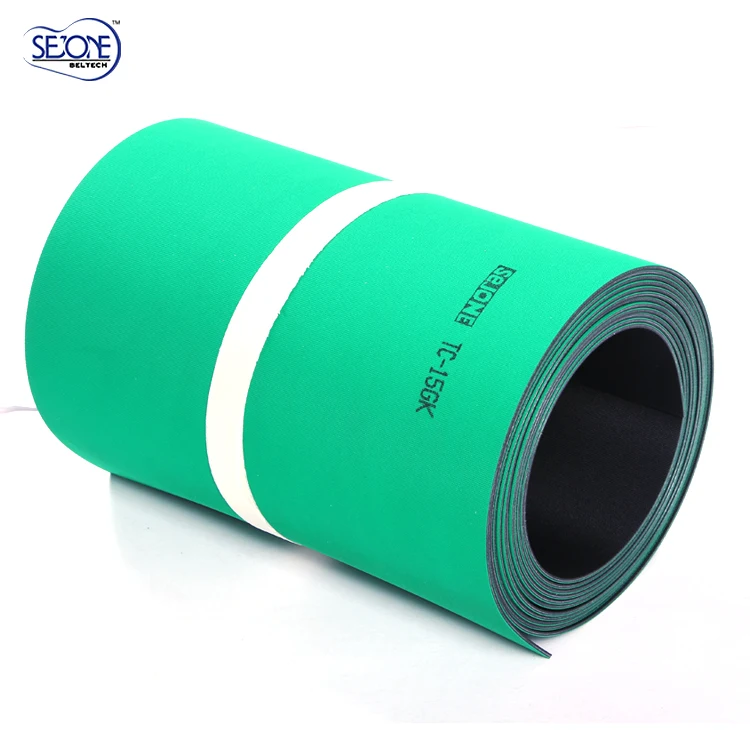 
1.5mm Thickness High Efficiency Flat Rubber Finger Joint belt 