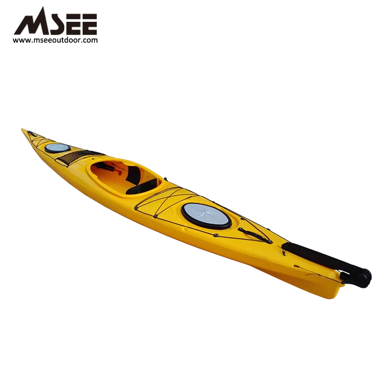 Whitewater kayak with tandem sea usados hobby fibreglass kayak 110cc