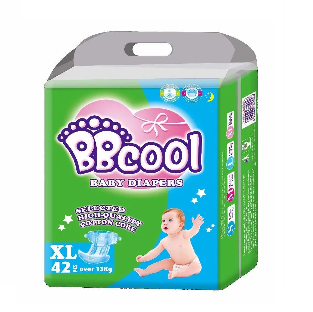 China Wholesale Sleepy Disposable Baby Diaper Factory Manufacturer