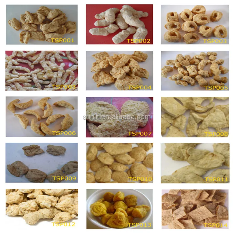 Новая техническая автоматическая машина для производства Текстурированного Соевого Белка TVP