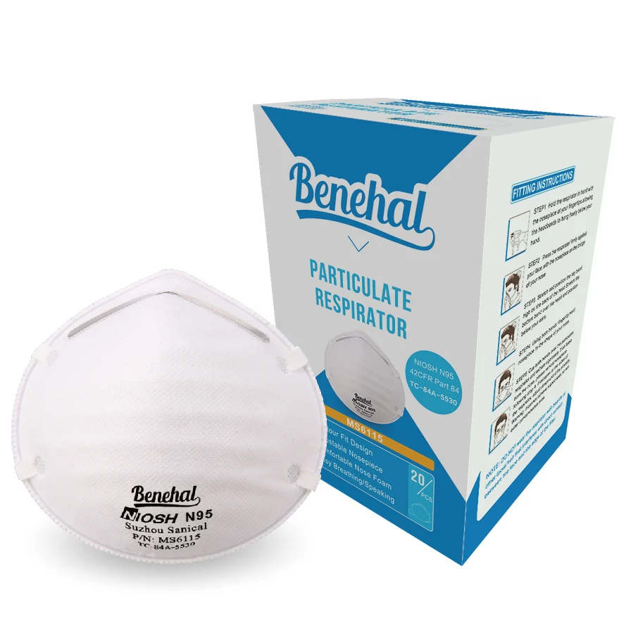 Benehal N95 Cup Disposable Dust Mask