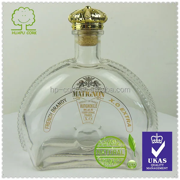 UV Crown Cap with Portugal Cork Stopper for XO Promotional & Business Gifts