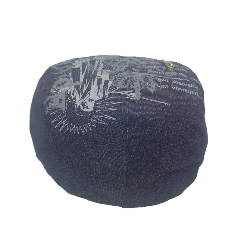 Custom Design High Quality Fashion Ladies Black Lace ivy Cap