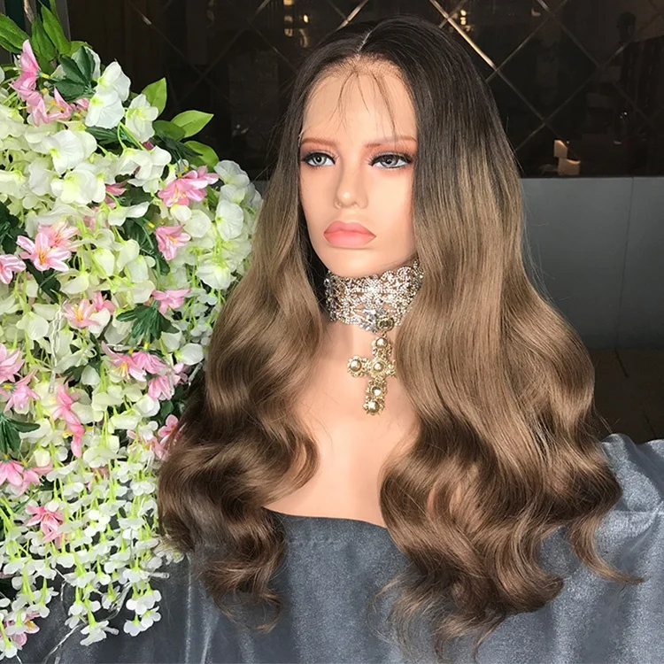 
Silk Base Lace Wigs Weave Hair Cuticle Aligned Wig India Hair 4X4 Silk Top Lace Front Wig In Stock 