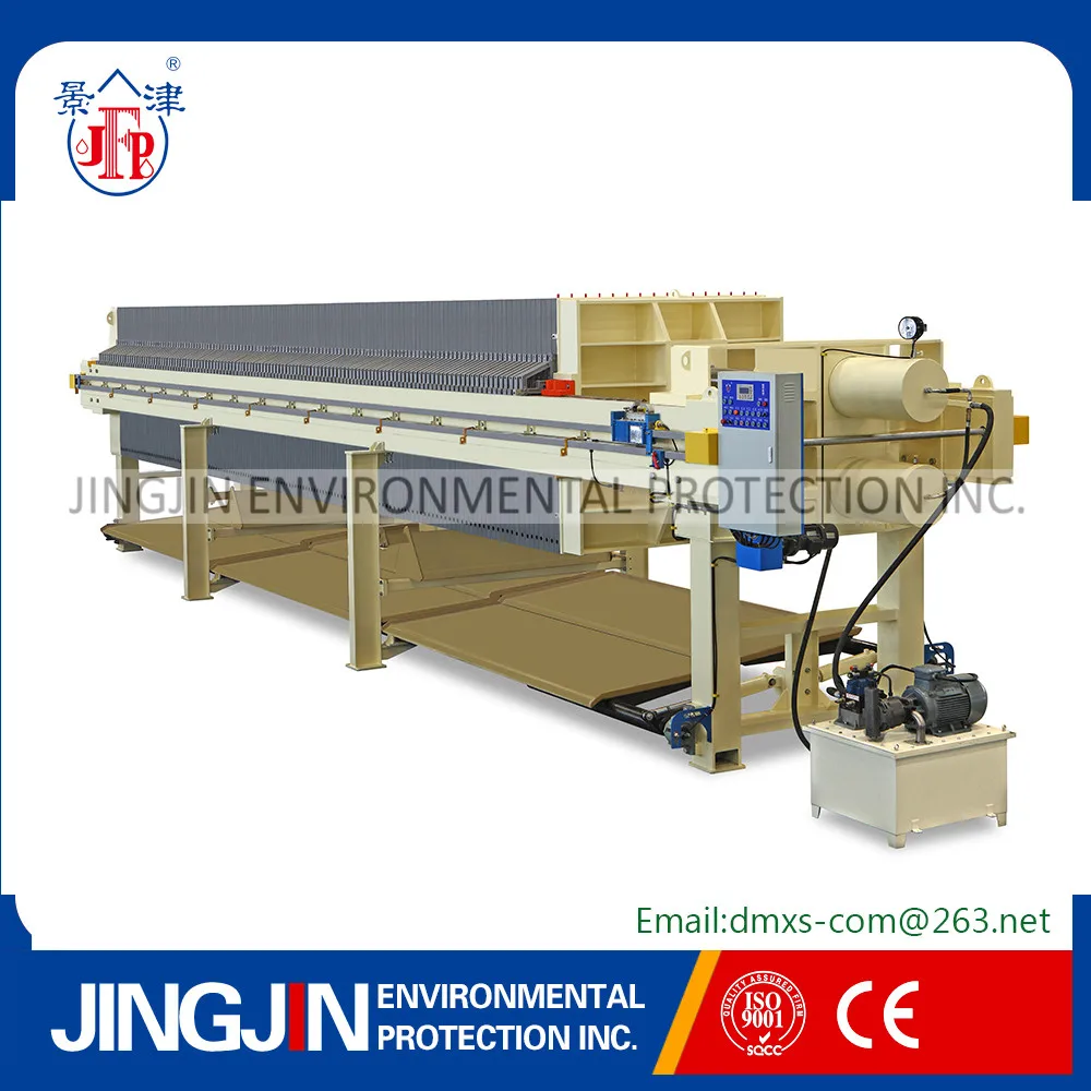 
waste water treatment plant /filter press machine made in China 