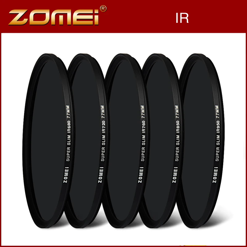 Zomei Infrared Filters 680nm 720nm 760nm 850nm 950nm