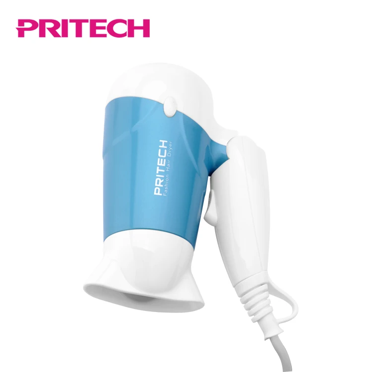 PRITECH Personal Care 2 Speeds Setting Foldable Travel Mini Hair Dryer