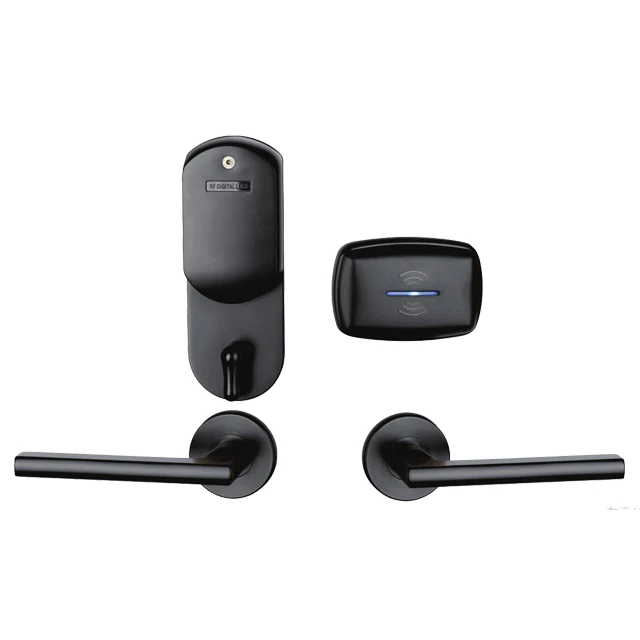 Модные черные Smart hotel rfid nfc ключевые карта блокировка дверей