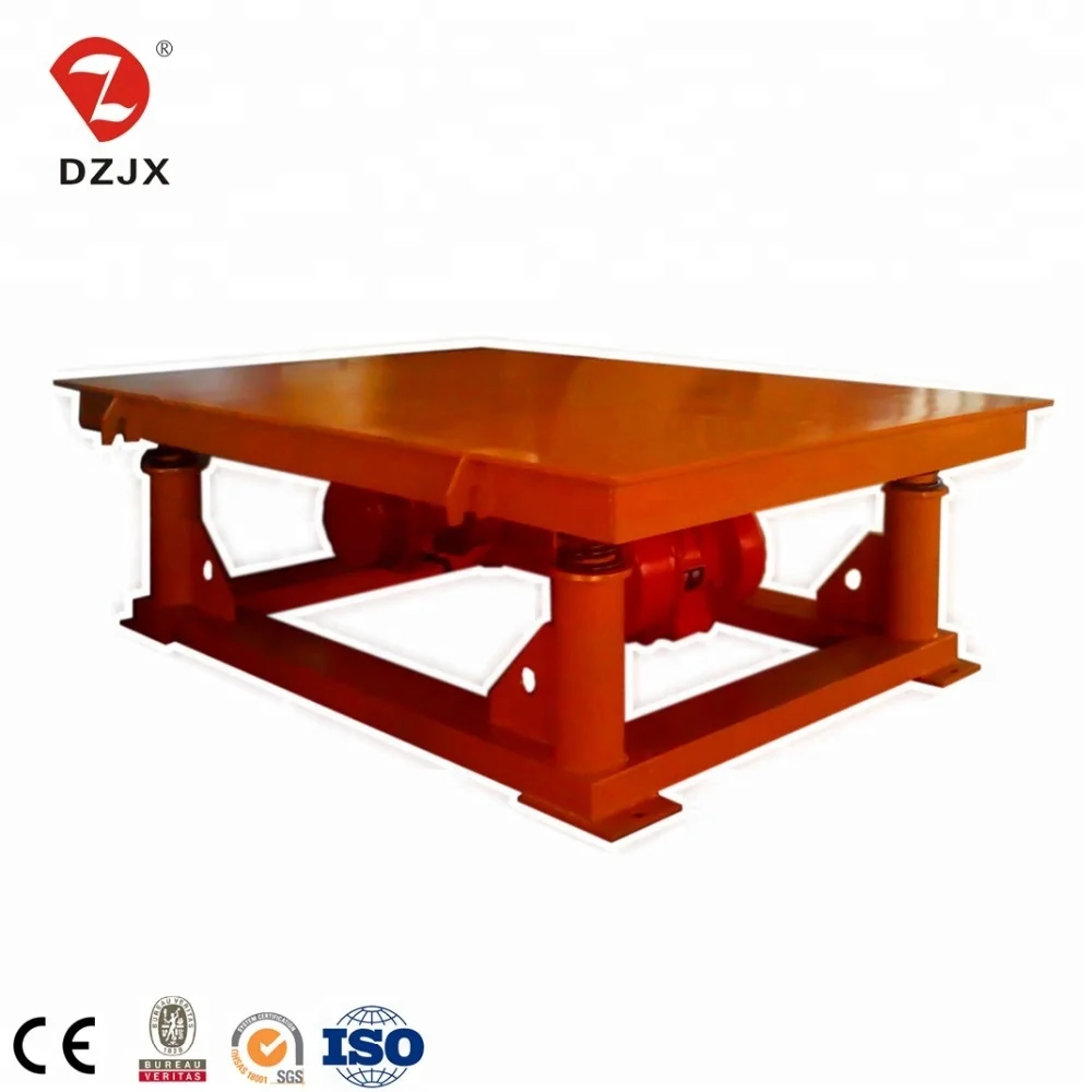 Concrete Metal Vibrating Table Small/Vibration Testing Table For Concrete Moulds