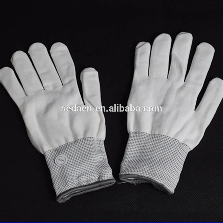 High Quality Chroma CTRL 7 colors light show LED Gloves Rave Finger Lighting Flashing Glow Mittens for Party