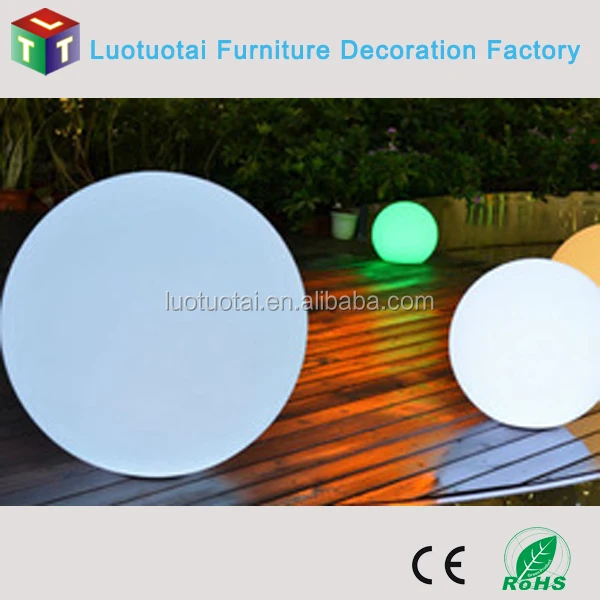 
high quality waterproof rechargeable led ball lamp outdoor /beach ball 