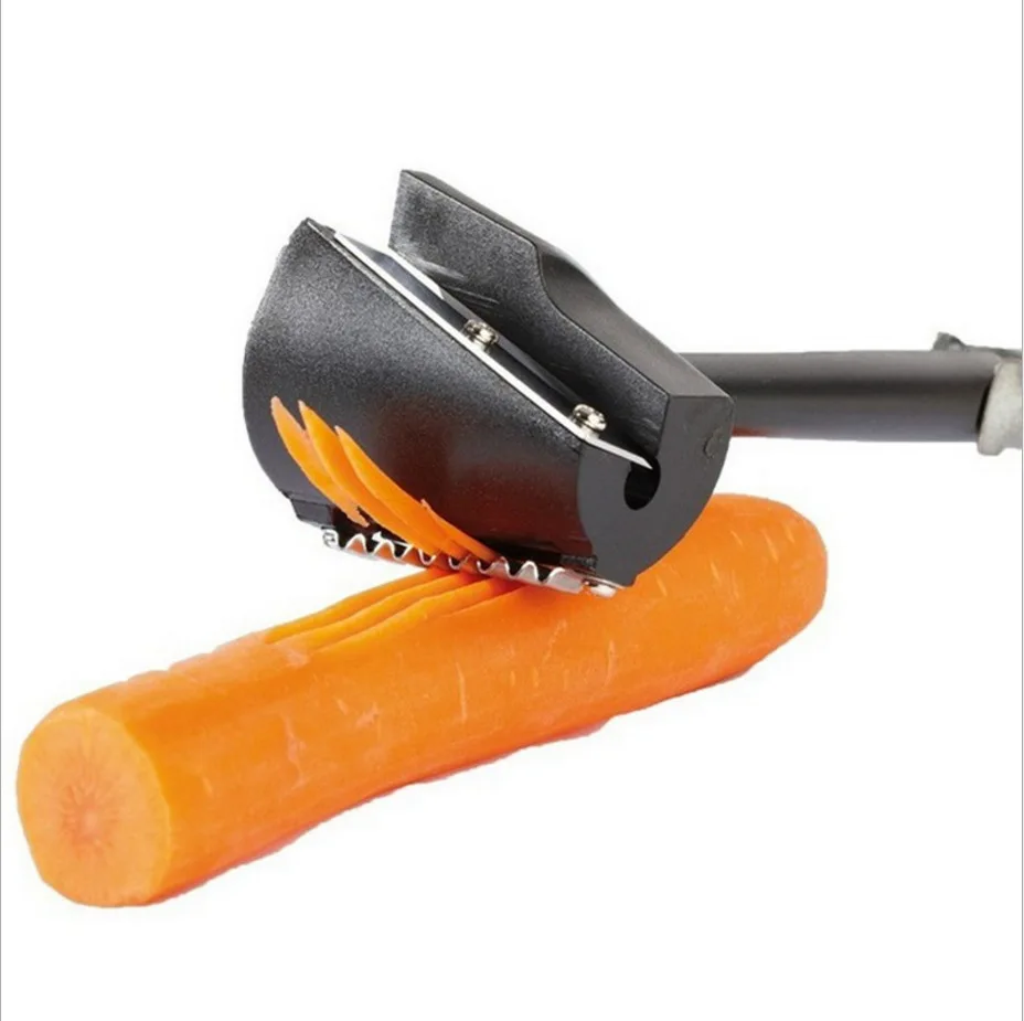 Multi-functional Vegetable Sharpener and Peeler Carrot Cucumber Slicer Grater Spiral Curler