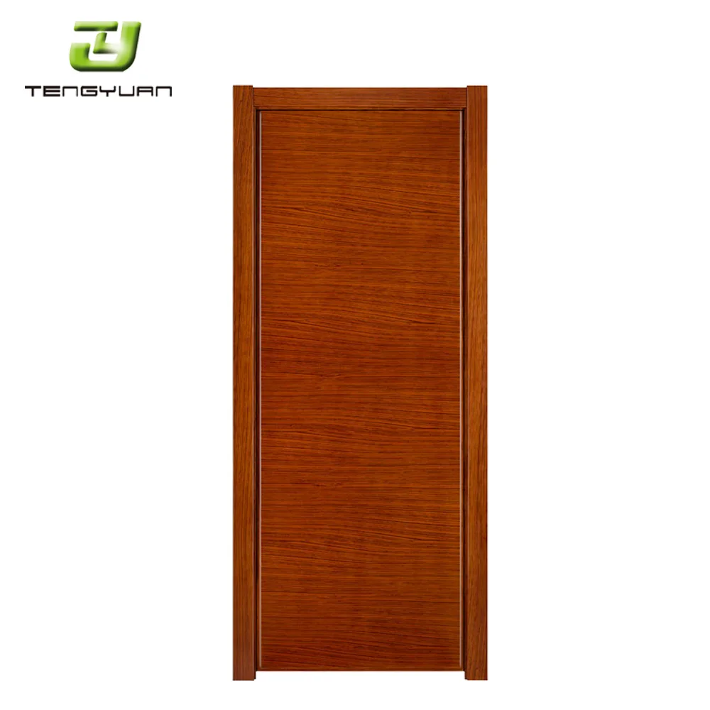Hotel Doors Wooden Soundproof USA American Non Crack Rustic Luxury Entry Front Interior Door Wooden