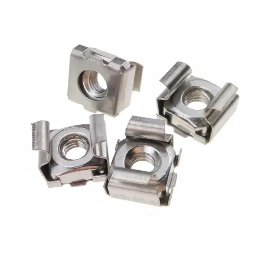 
304 Stainless Steel Cage Nuts M6 Threads for Computer 