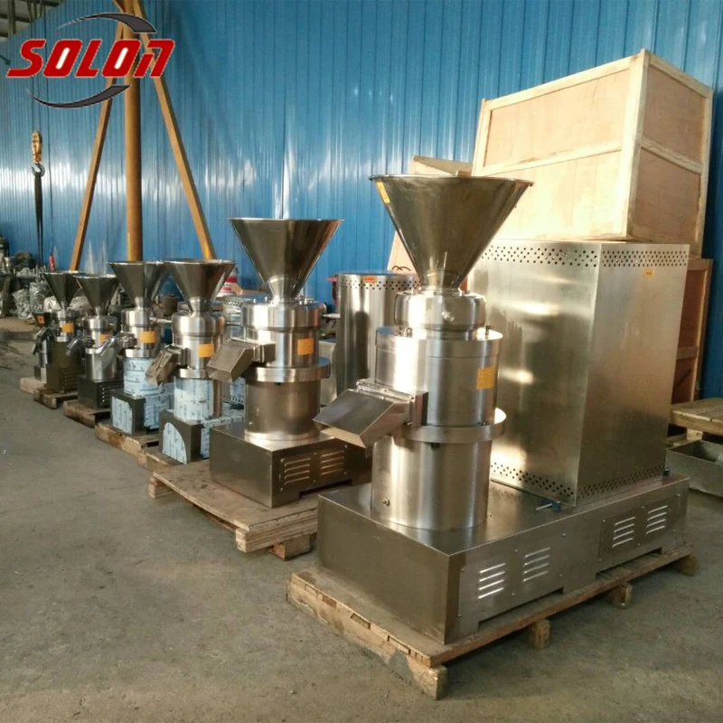 tahini sesame paste stone grinder mill tomato paste processing machine price