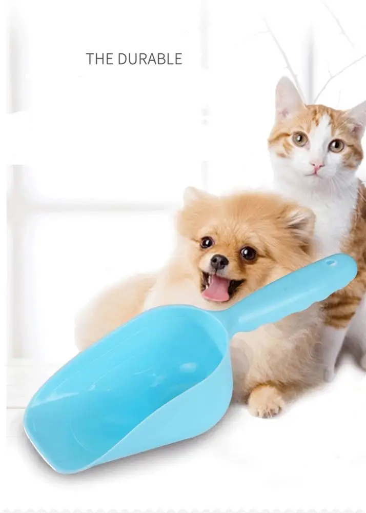 OEM High Quality Dog Food Spoon Shovel Plastic Pet Feed Scoop