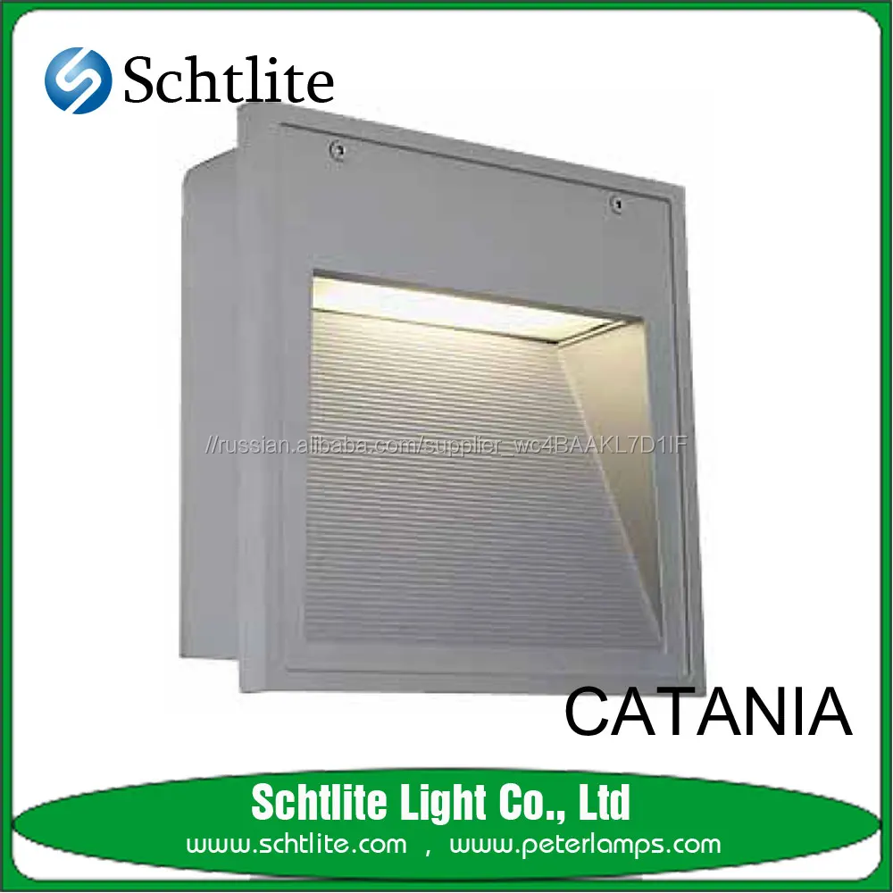 КАТАНИЯ IP65 10 Вт открытый встраиваемые СВЕТОДИОДНЫЕ стены шаг света