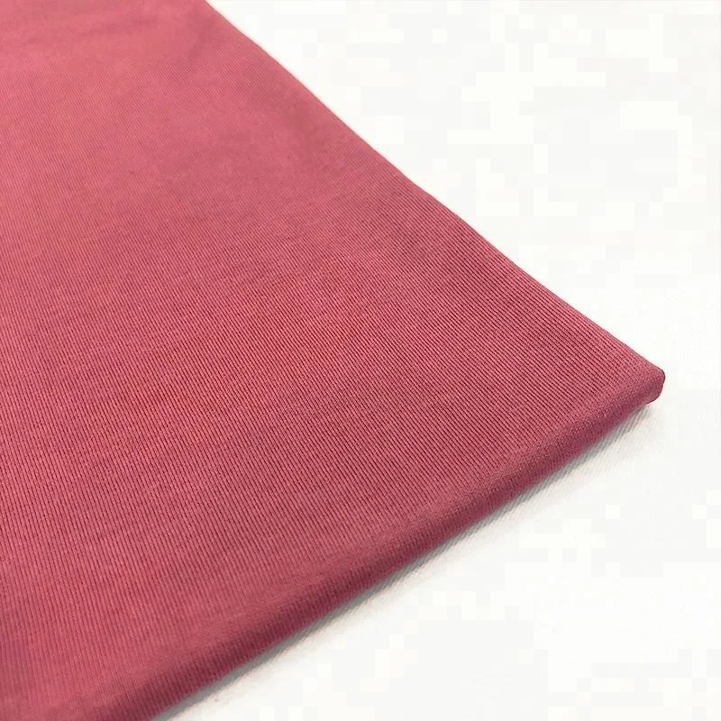 100% хлопкового трикотажа однотонных футболок а-ля 60ые длинные трикотажная ткань из чистого хлопка