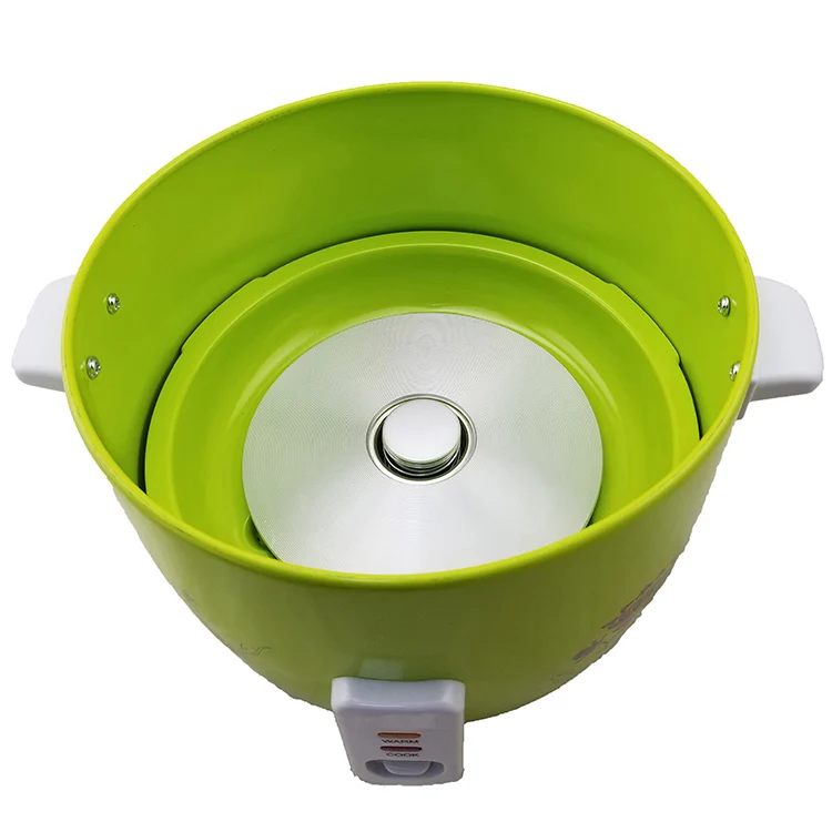 1.8L cooking-appliances drum electric rice cooker with green color body