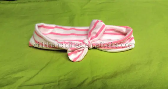 
Wholesale Custom Cotton Elastic HeadBand Cotton Hairband Lovely Baby Headband 