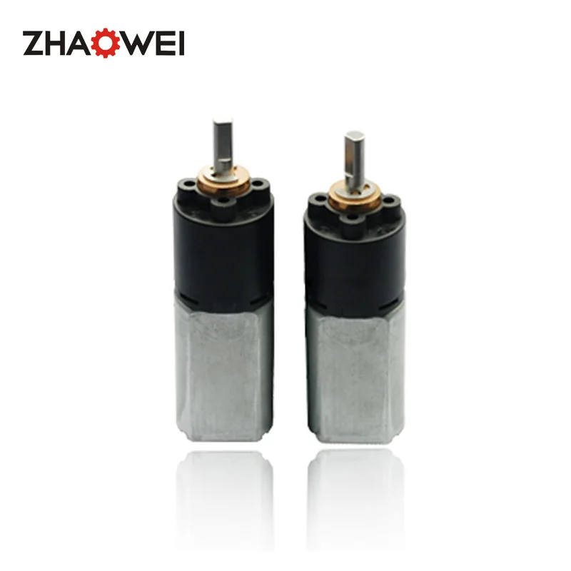 zhaowei custom Ratio 24:1 20mm micro brush geared motors with high precision plastic gearbox for Intelligent window system