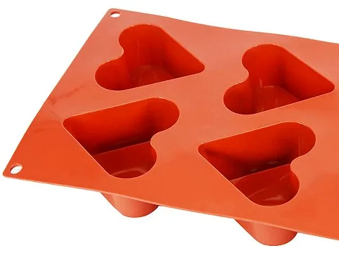 
heart silicone molds cake baking pan cake tools 