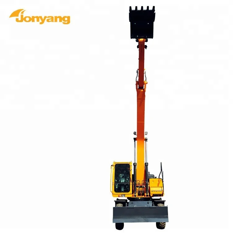 China supplier manufacturer cheap used wheeled excavator