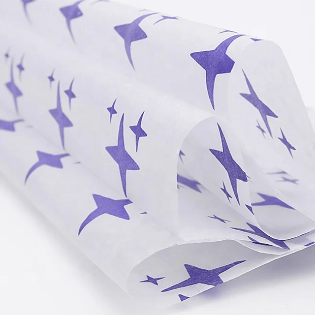 Custom Logo Gift Wrapping Tissue Paper Packaging