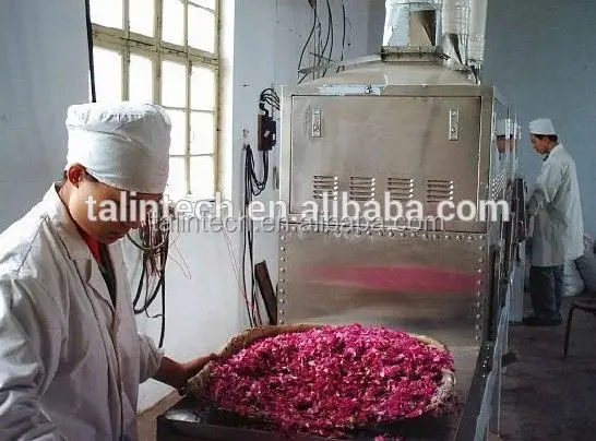 belt tunnel dryer ,Microwave herbs Sterilizer
