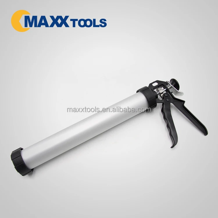 600ml Aluminum barrel silicone sealant plastic soft glue caulking gun for construction paint spray