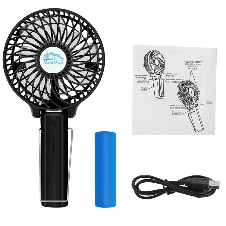 Shenzhen Manufacturer Baby Portable Mini Gift 18650 Li Ion Rechargeable Battery Fan