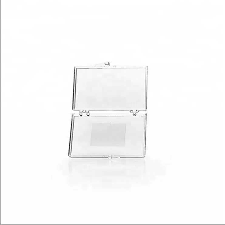 Однослойная графеновая силиконовая основа 1x1 см, Высококачественная монослойная графиеновая фольга