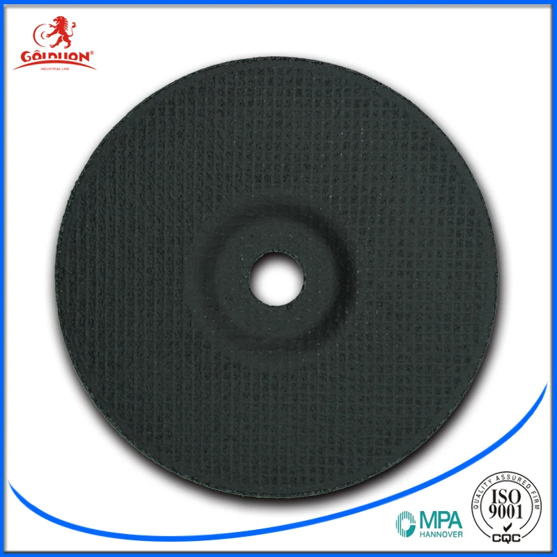 GOLDLION 7 inch high quality abrasive cutting disc for stainless steel 80m/s MPA EN12413