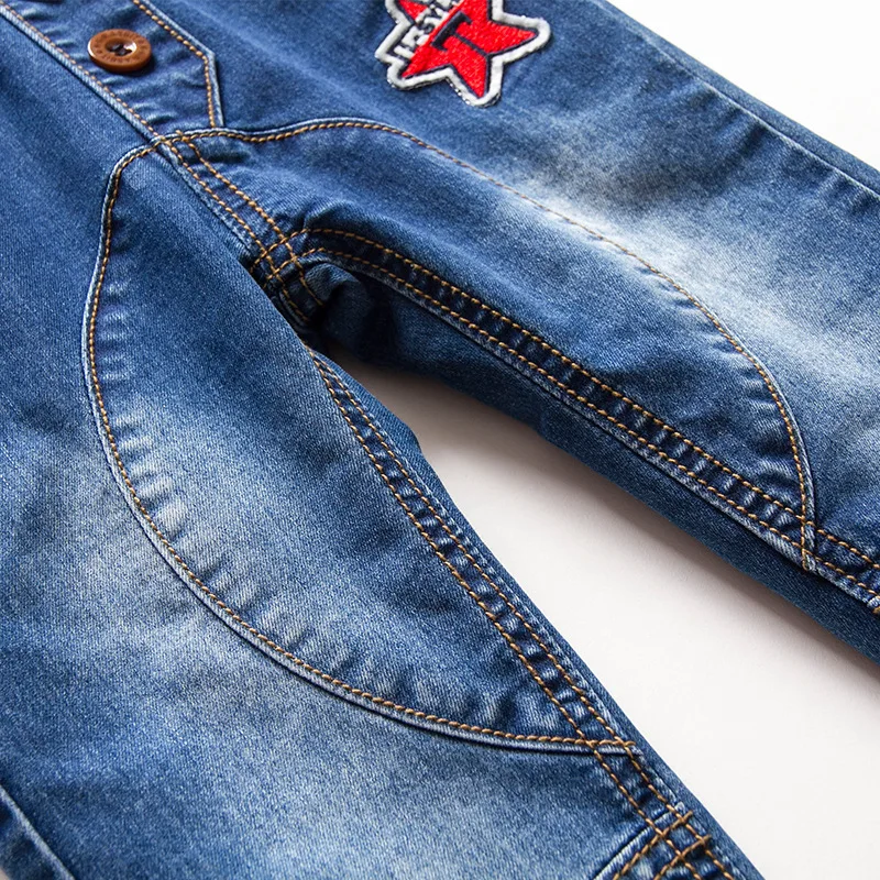 Новинка, удобные брюки для мальчиков, оптовая продажа, детские джинсовые брюки, мягкие джинсы для мальчиков
