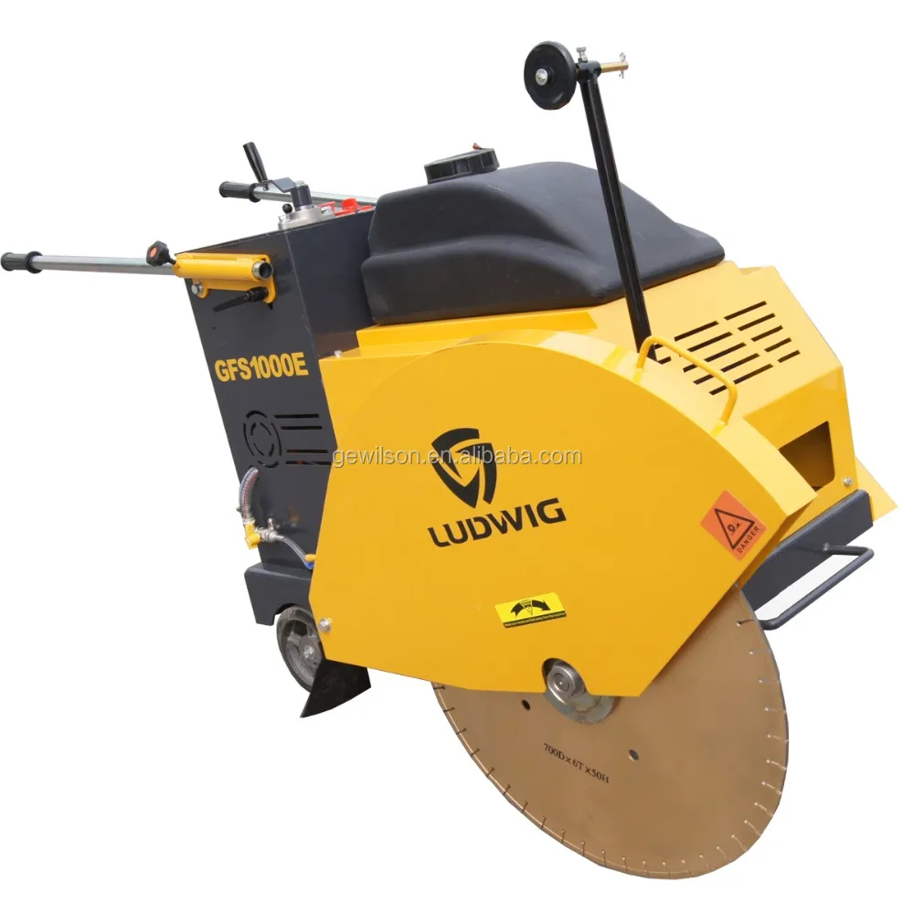 Electric Concrete Floor Cutter Saw Machine with max.42cm cutting depth