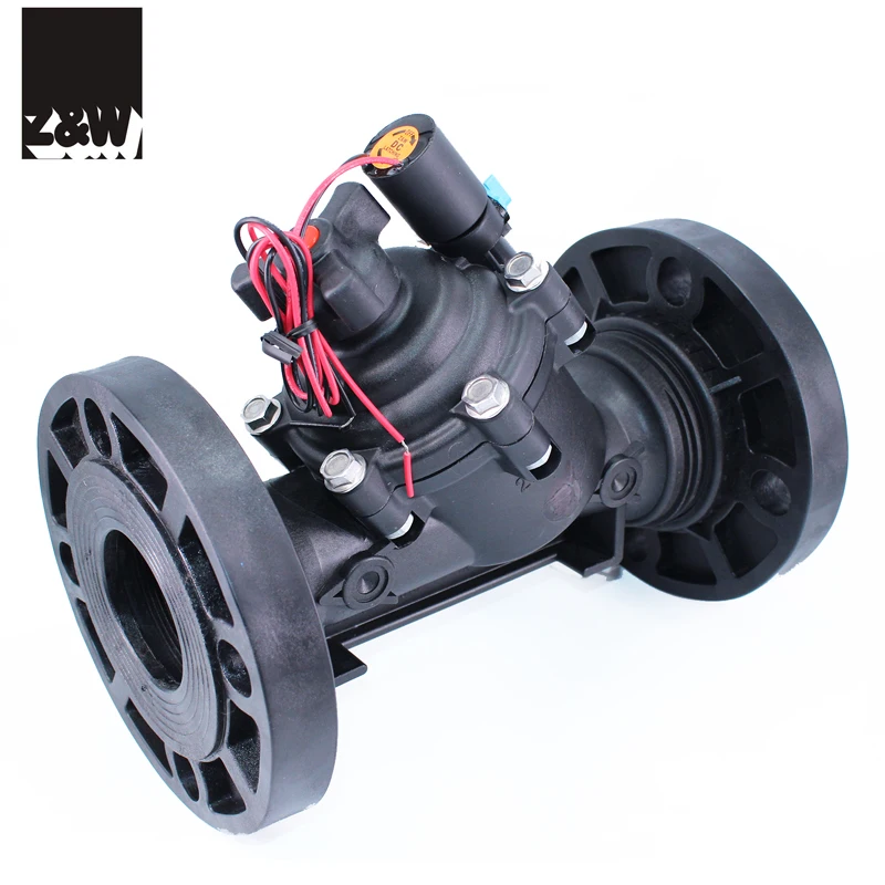 2.5inch valve for irrigation water solenoid 201BM 24VAC DC12V flow control DN65 DE75 electric valve water treatment BSPT