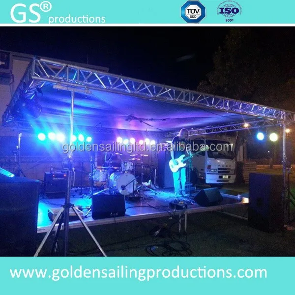Aluminum outdoor staging portable stage