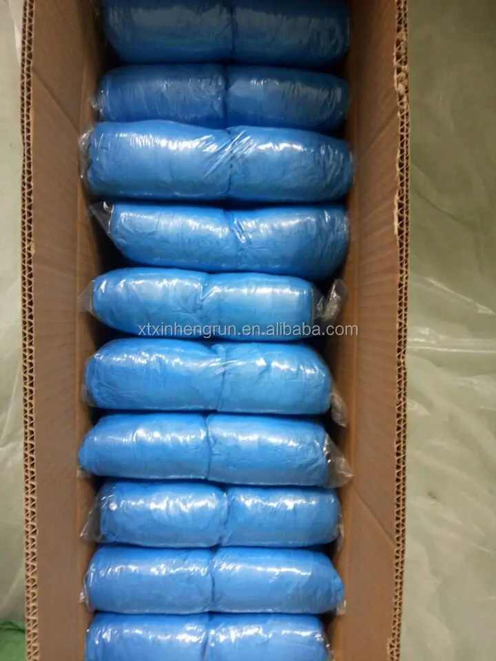 Disposable plastic CPE shoe cover PE shoes cover