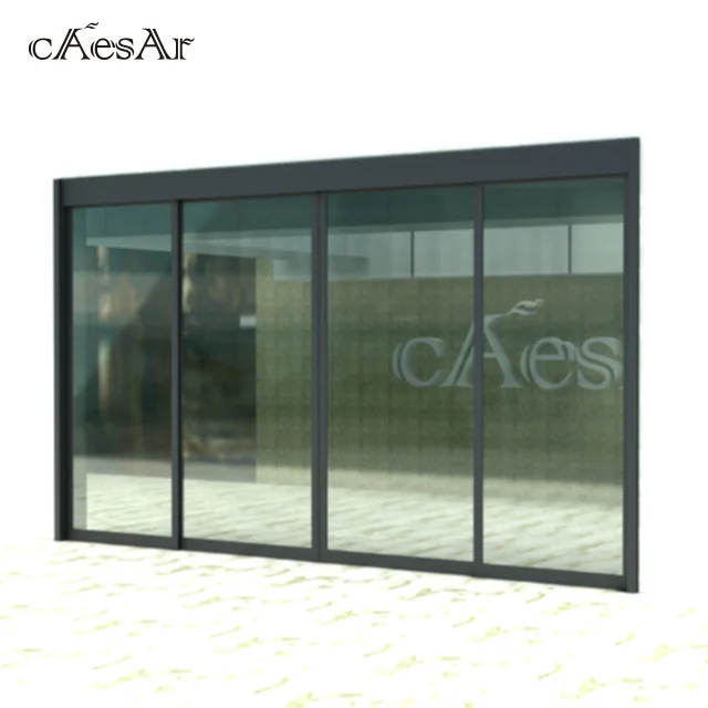High quality entrance security es200 sliding automatic front door design