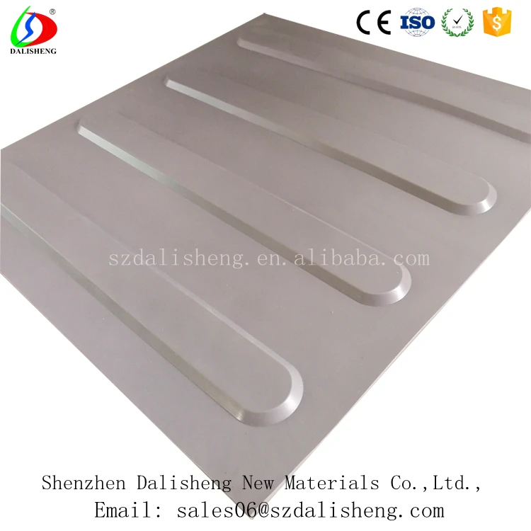 
Rubber Floor Mat Pedestrian Crossing Tactile Paving on stick 