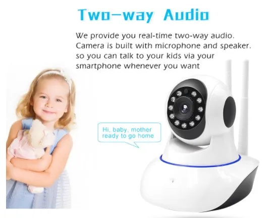 960P Wireless Mini Camera CCTV Price Indoor Two Way Audio Security Smart WiFi Camera