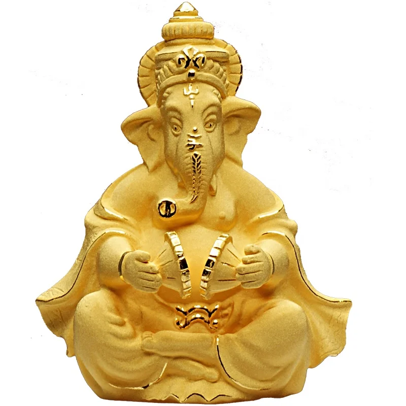 Custom Religion Decoration Buddha Sculpture Handicraft Indian Buddha Statues Elephant God