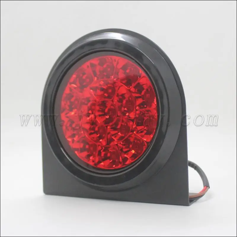 4 дюйма круглые светодиодные грузовик с прицепом сигнальная лампа водонепроницаемый светодиодный грузовик с прицепом трехколесный велосипед задний стоп-сигнал с указателем поворота