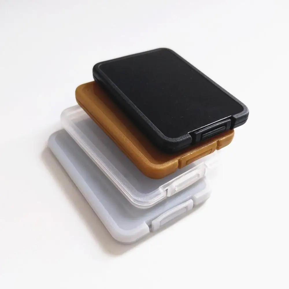 Sd card  container plastic slim plastic  boxes containers packaging for  oil packaging storage