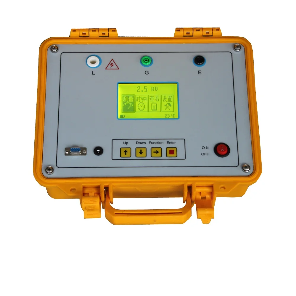 HZJY-5K Handheld Insulation Resistance Megger Tester