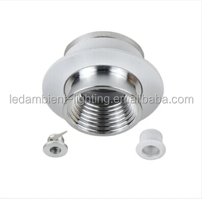 Small Mini Light 2W Aluminum Die Casting Recessed Ceiling Spotlight COB LED Spotlight
