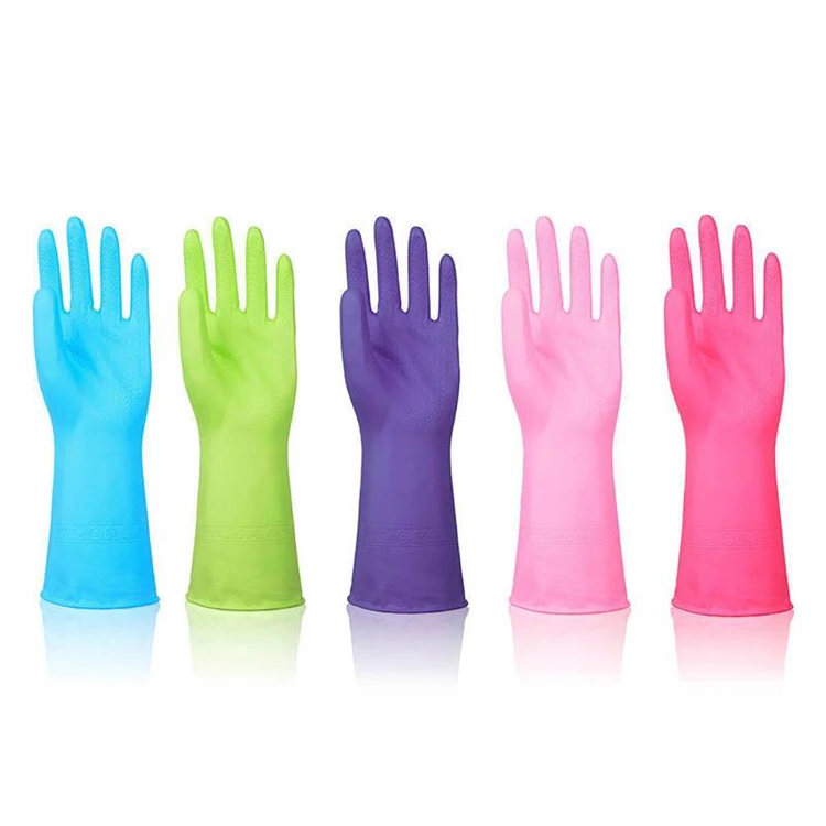 
Durable latex gloves manufacturers reject rubber gloves chenille cleaning gloves 